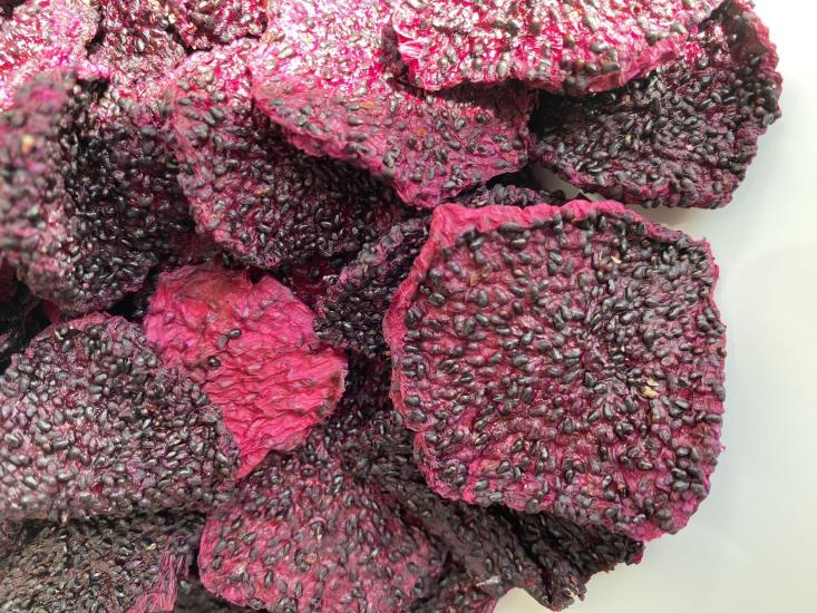 Ejder Meyvesi Kurusu 100 Gr, Doğal Kurutulmuş Pitaya, Doğal Tropik Meyve Kurusu -Dragon Fruit 